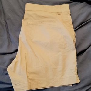 Brand new old navy high rise khaki shorts